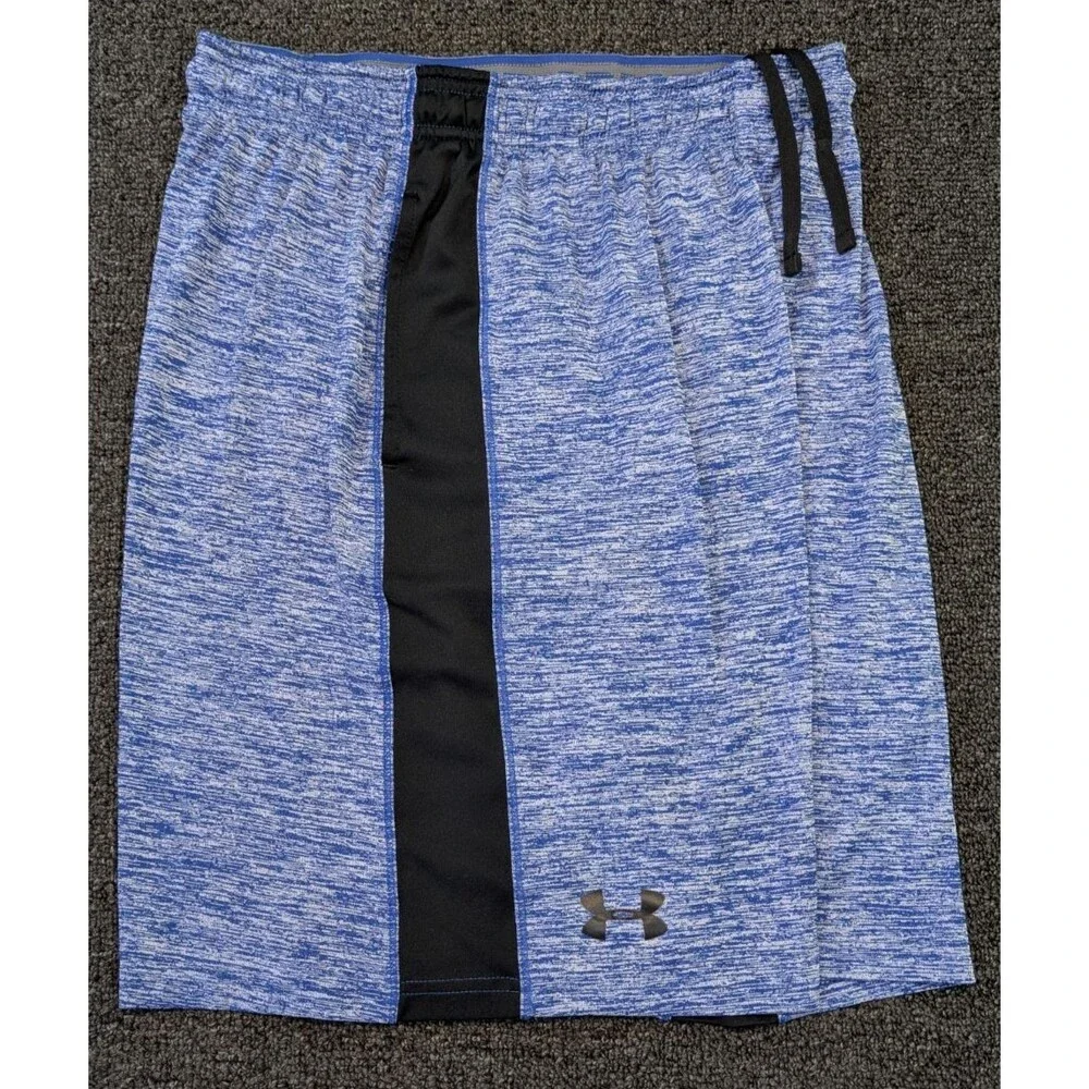 Under Armour Shorts Men’s Size S Blue Pockets Gym Workout Basketball